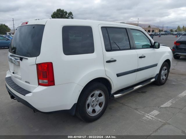 5FNYF4H27FB009108 Honda PILOT LX