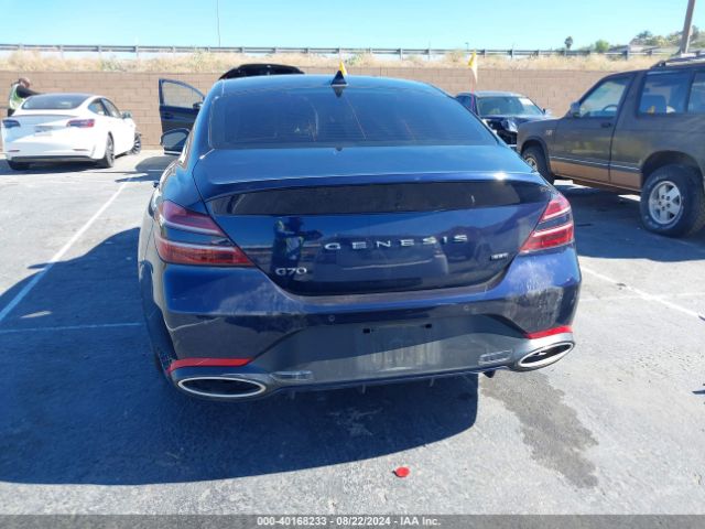 KMTG54TE6PU108951 Genesis G70 3.3t Rwd