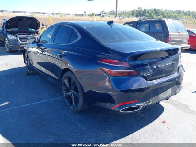 KMTG54TE6PU108951 Genesis G70 3.3t Rwd