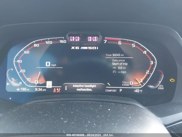 5UXCY8C01N9M89994 BMW X6 M50i