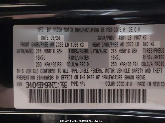 Mazda Cx-30 2.5 S Select Sport 2024 3MVDMBBM9RM701792 Image 9