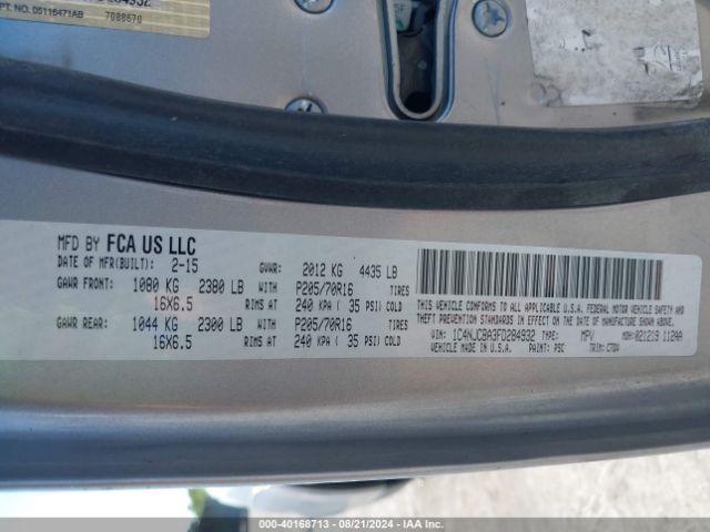 1C4NJCBA3FD284932 Jeep Compass Sport