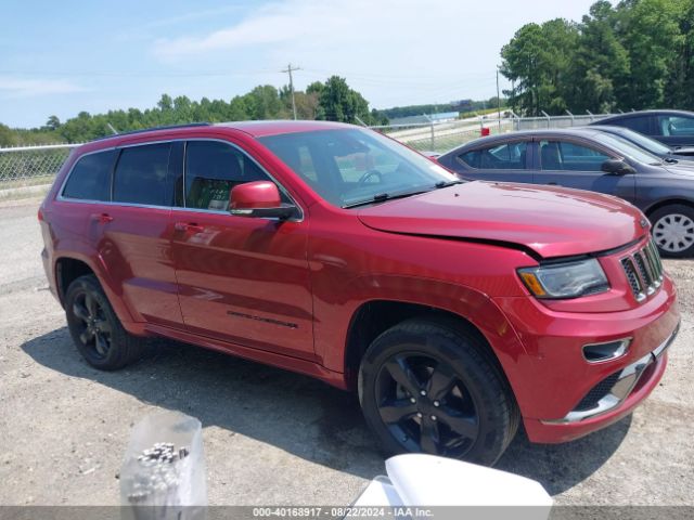 1C4RJFCG7FC125116 Jeep Grand Cherokee High Altitude