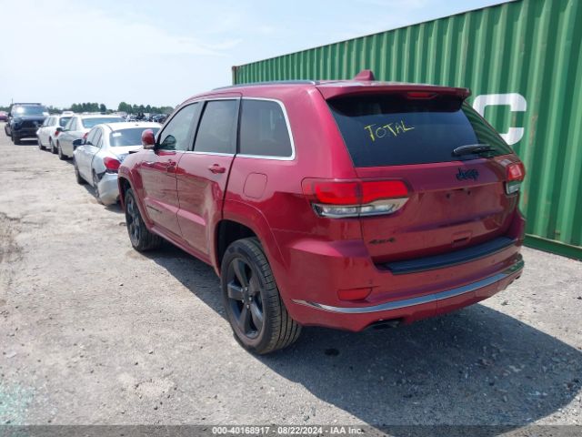 1C4RJFCG7FC125116 Jeep Grand Cherokee High Altitude
