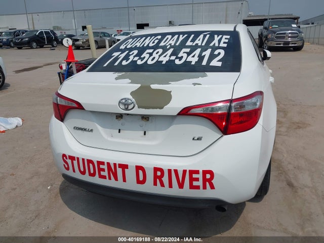 Toyota COROLLA LE 2016 5YFBURHEXGP492621 Image 17