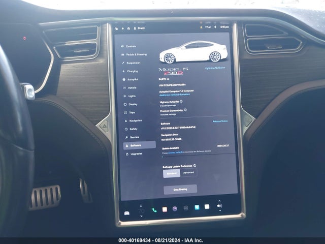 Tesla Model S 90d/p100d/p85d/p90d 2016 5YJSA1E44GF142564 Image 17