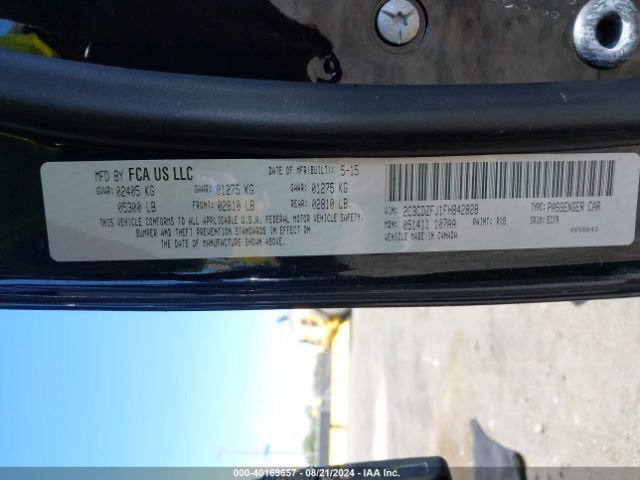 2C3CDZFJ1FH842828 Dodge Challenger R/t Scat Pack