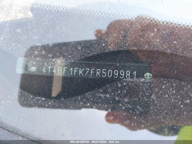 Toyota CAMRY LE 2015 4T4BF1FK7FR509981 Image 9