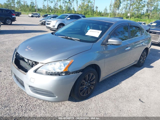 Nissan Sentra Fe+ Sv 2014 3N1AB7APXEY334765 Image 2