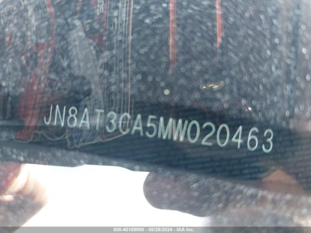 JN8AT3CA5MW020463 Nissan Rogue Sl Fwd