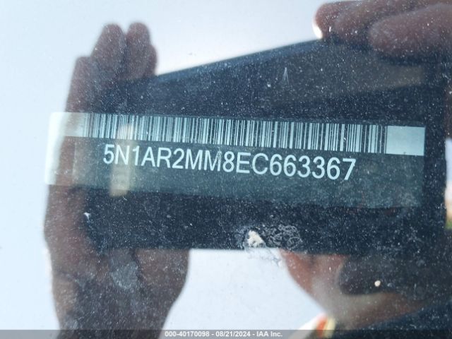 5N1AR2MM8EC663367 Nissan Pathfinder Platinum/s/sl/sv