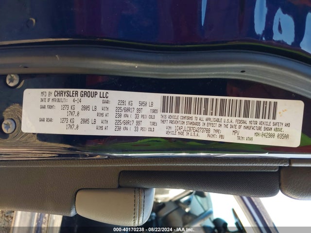 Jeep Cherokee Latitude 2014 1C4PJLCB7EW273788 Image 9