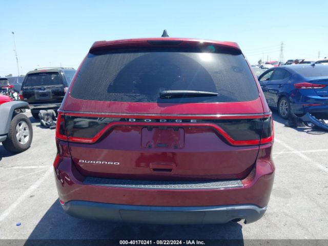 1C4RDHAG4JC474037 Dodge Durango Sxt Rwd