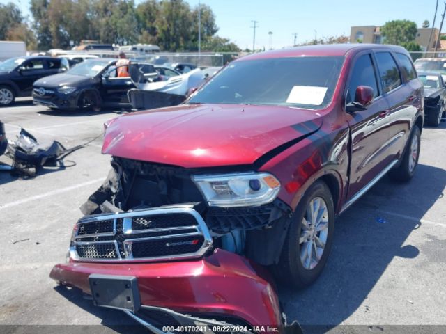 1C4RDHAG4JC474037 Dodge Durango Sxt Rwd