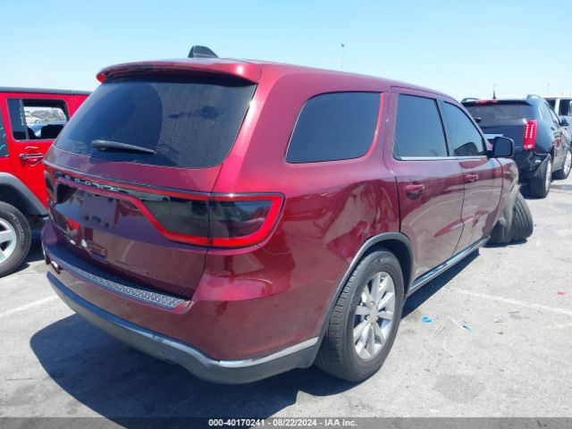 1C4RDHAG4JC474037 Dodge Durango Sxt Rwd