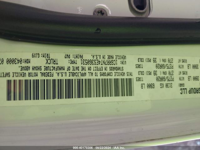 1C6RR7NT4ES360531 RAM 1500 Laramie
