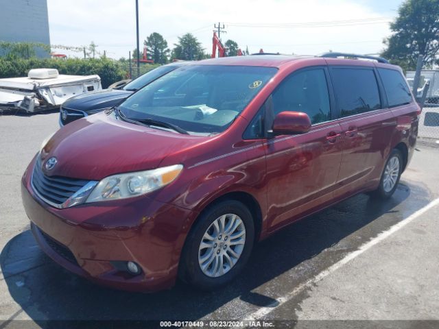5TDYK3DC7ES411273 Toyota Sienna Xle V6 8 Passenger