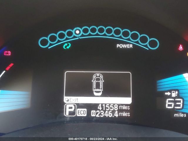 1N4BZ0CP4HC309719 Nissan Leaf Sl