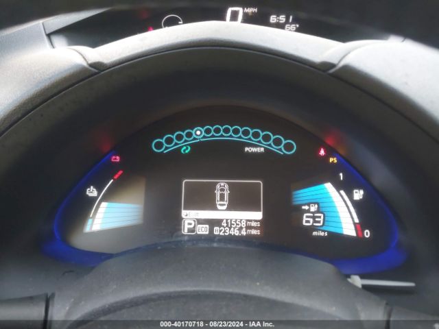 1N4BZ0CP4HC309719 Nissan Leaf Sl