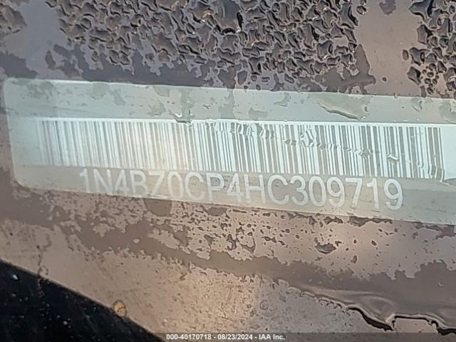 1N4BZ0CP4HC309719 Nissan Leaf Sl