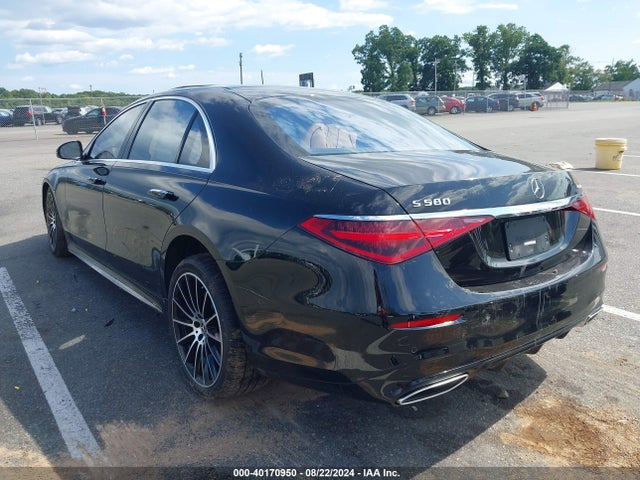 W1K6G7GBXNA067587 Mercedes-Benz S 580 4matic