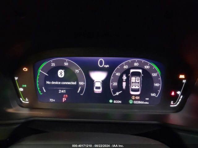 1HGCY2F51PA040257 Honda Accord Hybrid Sport