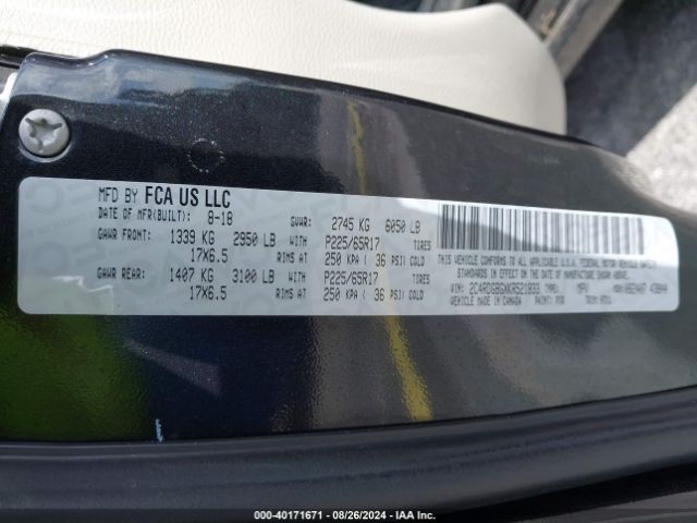 2C4RDGBGXKR521833 Dodge Grand Caravan Se