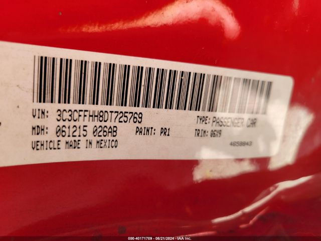 2013 FIAT 500 3C3CFFHH8DT725769 Photo 8