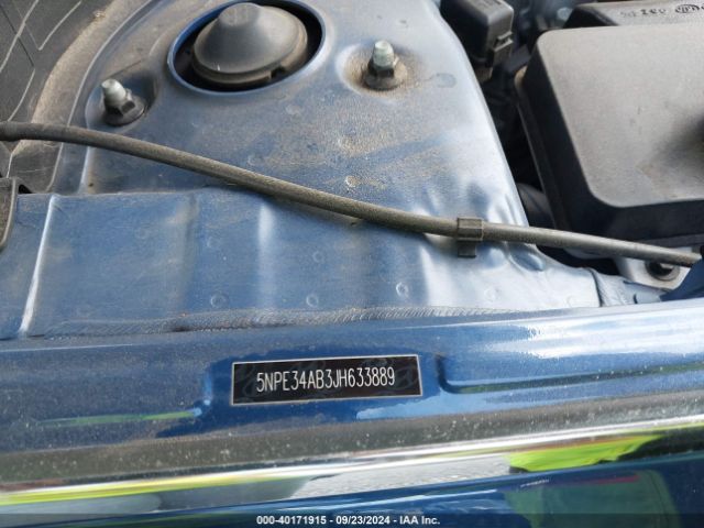 5NPE34AB3JH633889 Hyundai Sonata Sport 2.0t