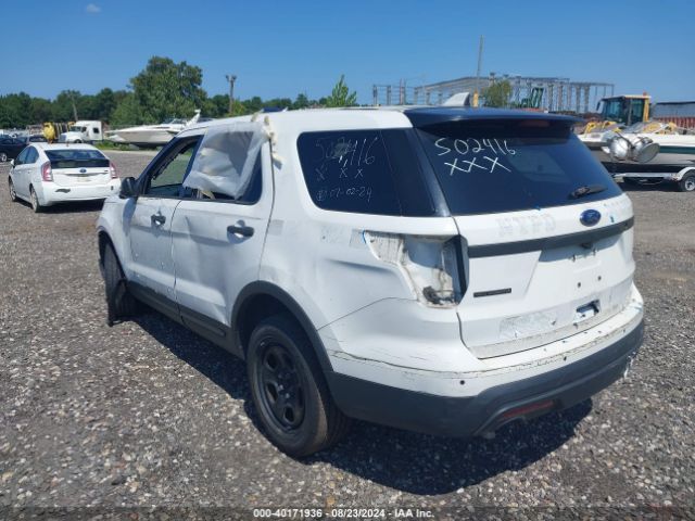1FM5K8ARXGGA78133 Ford Utility Police Interceptor