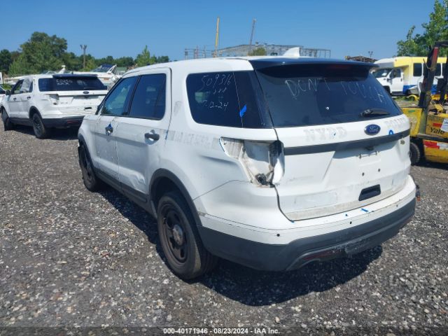 1FM5K8ARXGGB65059 Ford Utility Police Interceptor