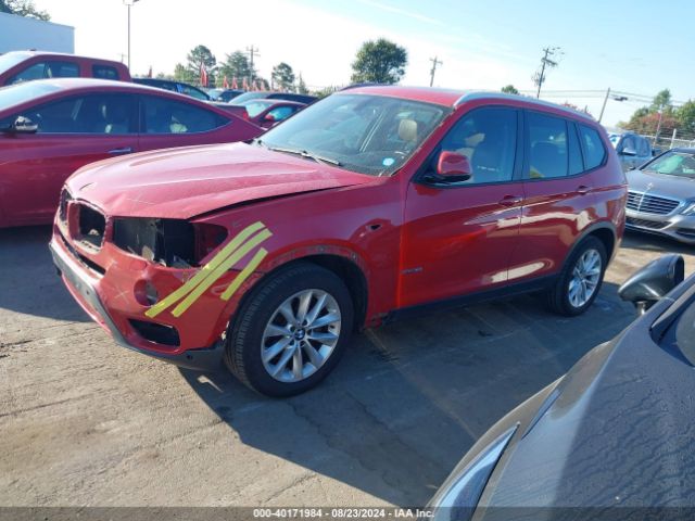 5UXWZ7C53F0M83085 BMW X3 Sdrive28i
