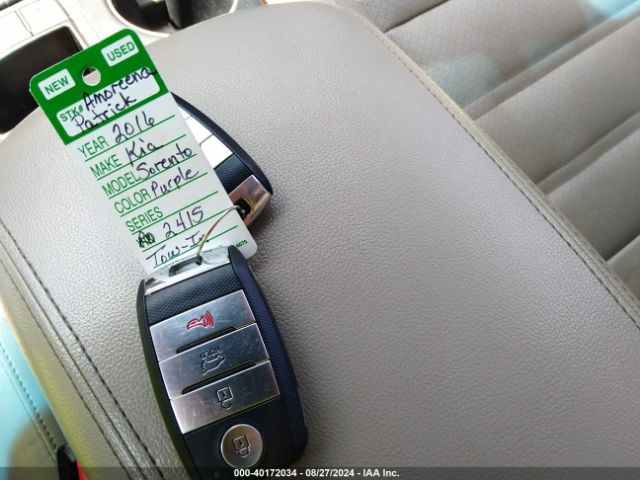 5XYPHDA52GG177176 KIA Sorento 3.3l Ex
