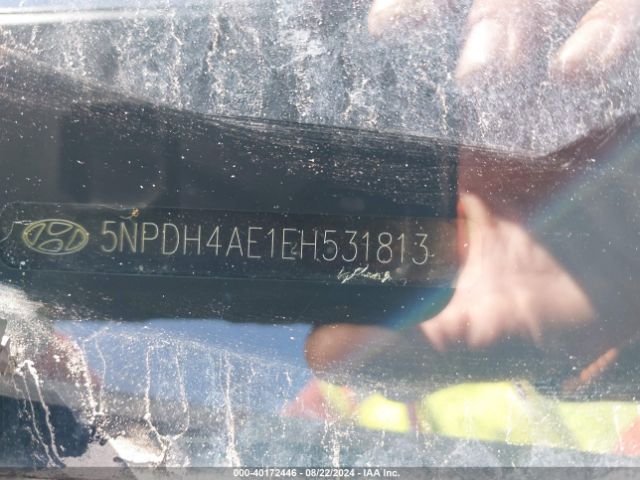 5NPDH4AE1EH531813 Hyundai ELANTRA SE