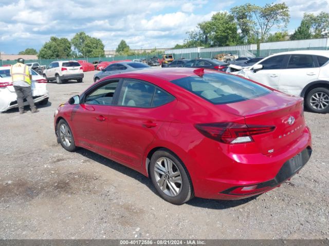 5NPD84LF4KH421419 Hyundai ELANTRA SEL