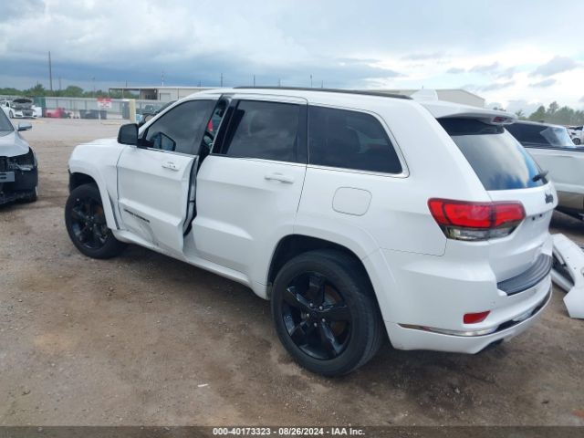 1C4RJECG7GC344752 Jeep Grand Cherokee High Altitude
