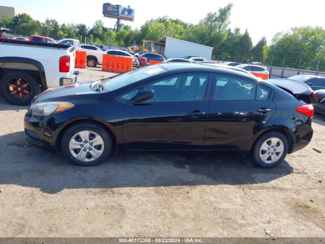 KNAFK4A63E5065558 KIA FORTE LX