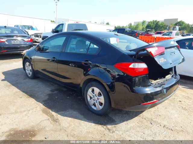 KNAFK4A63E5065558 KIA FORTE LX