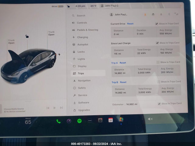 2023 TESLA MODEL 3 5YJ3E1EA9PF638135 Photo 6