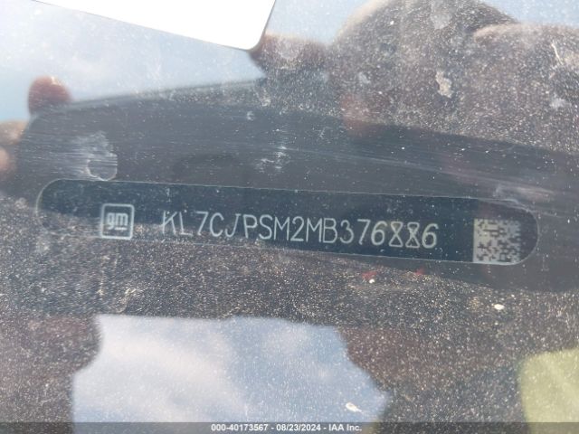 KL7CJPSM2MB376886 Chevrolet Trax Awd Lt