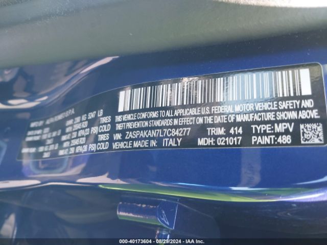 ZASPAKAN7L7C84277 Alfa Romeo Stelvio Awd