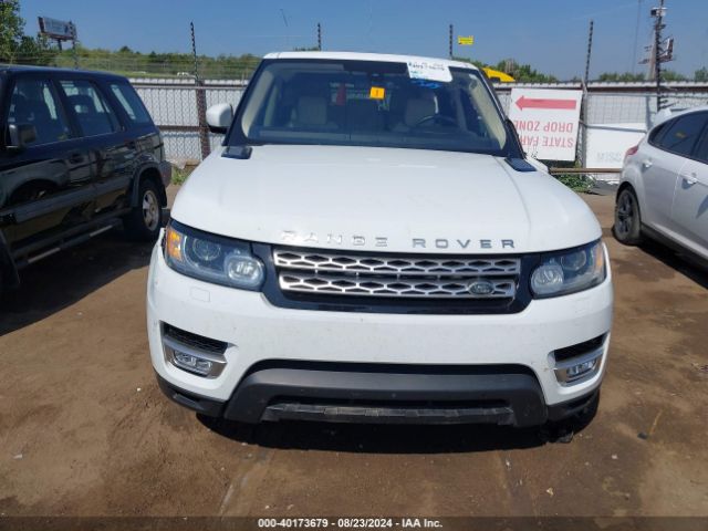 SALWR2PF9GA116705 Land Rover Range Rover Sport 3.0l V6 Supercharged Hse