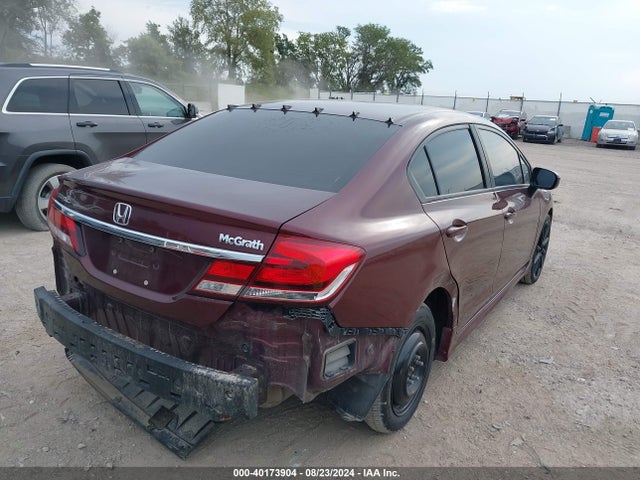 Honda Civic Lx 2014 19XFB2F53EE017439 Image 4