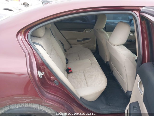 Honda Civic Lx 2014 19XFB2F53EE017439 Image 8