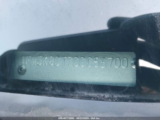 1FM5K8GT7GGC56700 Ford EXPLORER SPORT