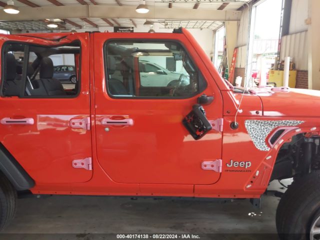 1C4HJXDN9PW617158 Jeep Wrangler 4-door Sport S 4x4