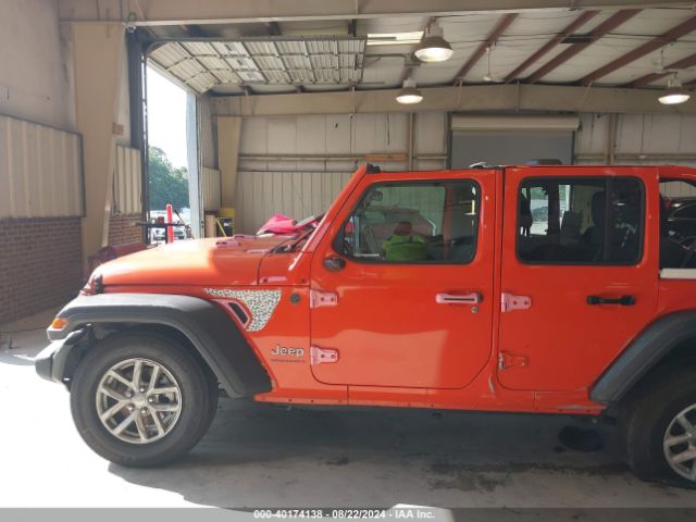 1C4HJXDN9PW617158 Jeep Wrangler 4-door Sport S 4x4