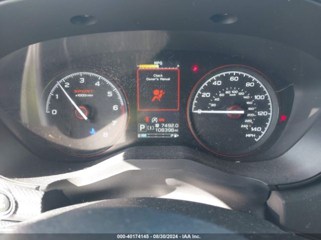 JF2SKAPC5KH418827 Subaru Forester Sport