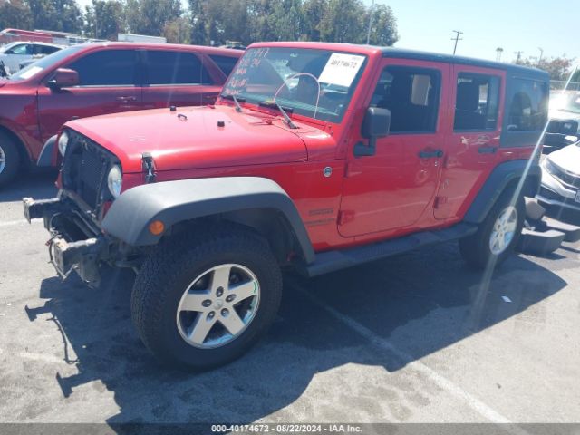 1C4BJWDG1EL225792 Jeep Wrangler Unlimited Sport