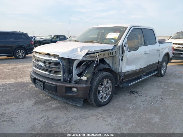 Ford F-150 Lariat 2017 1FTEW1CG4HKE49622 Image 2